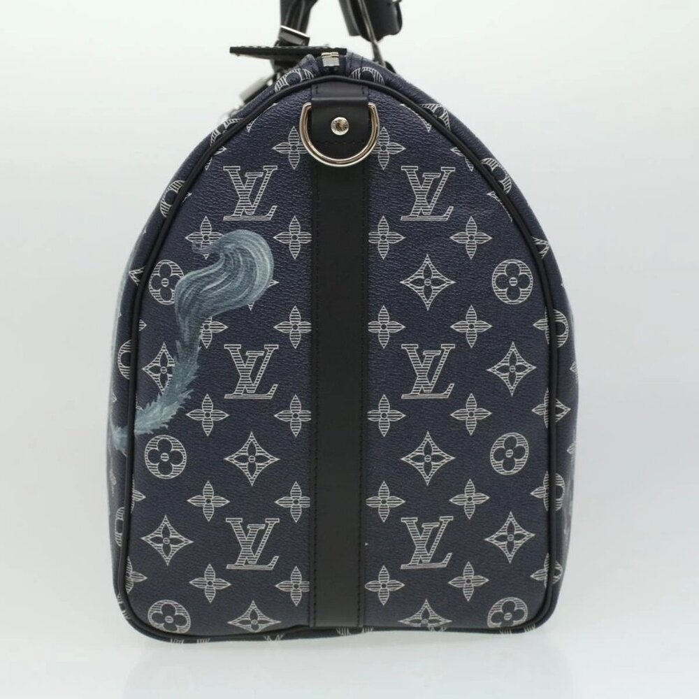LOUIS VUITTON Monogram savanna Keepall Bandouliere 45 Boston M54129 Auth 33473S - Picture 4 of 15
